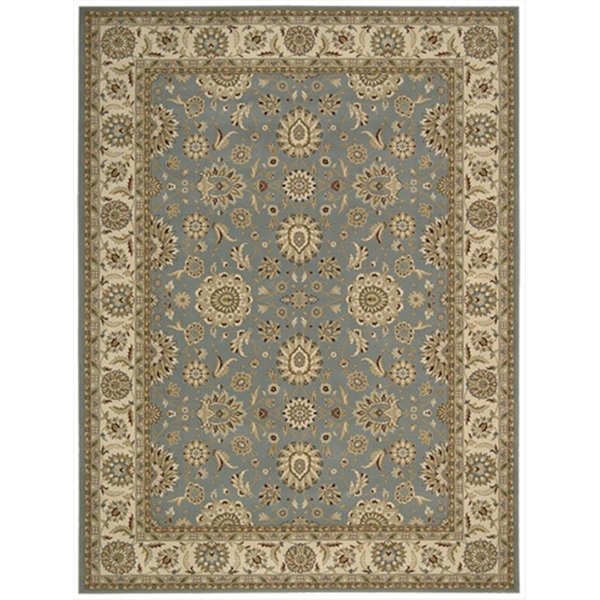 Nourison Nourison 17840 Persian Crown Area Rug Collection Blue 9 ft 3 in. x 12 ft 9 in. Rectangle 99446178404
